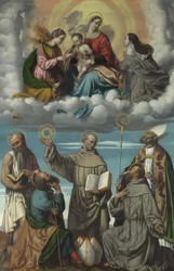 The Virgin and Child with Saint Bernardino and Other Saints